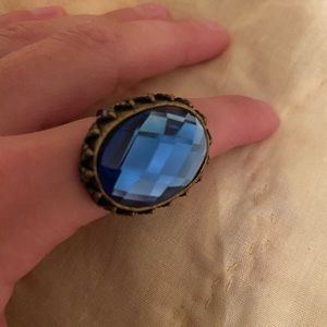 Blue Fashion Ring